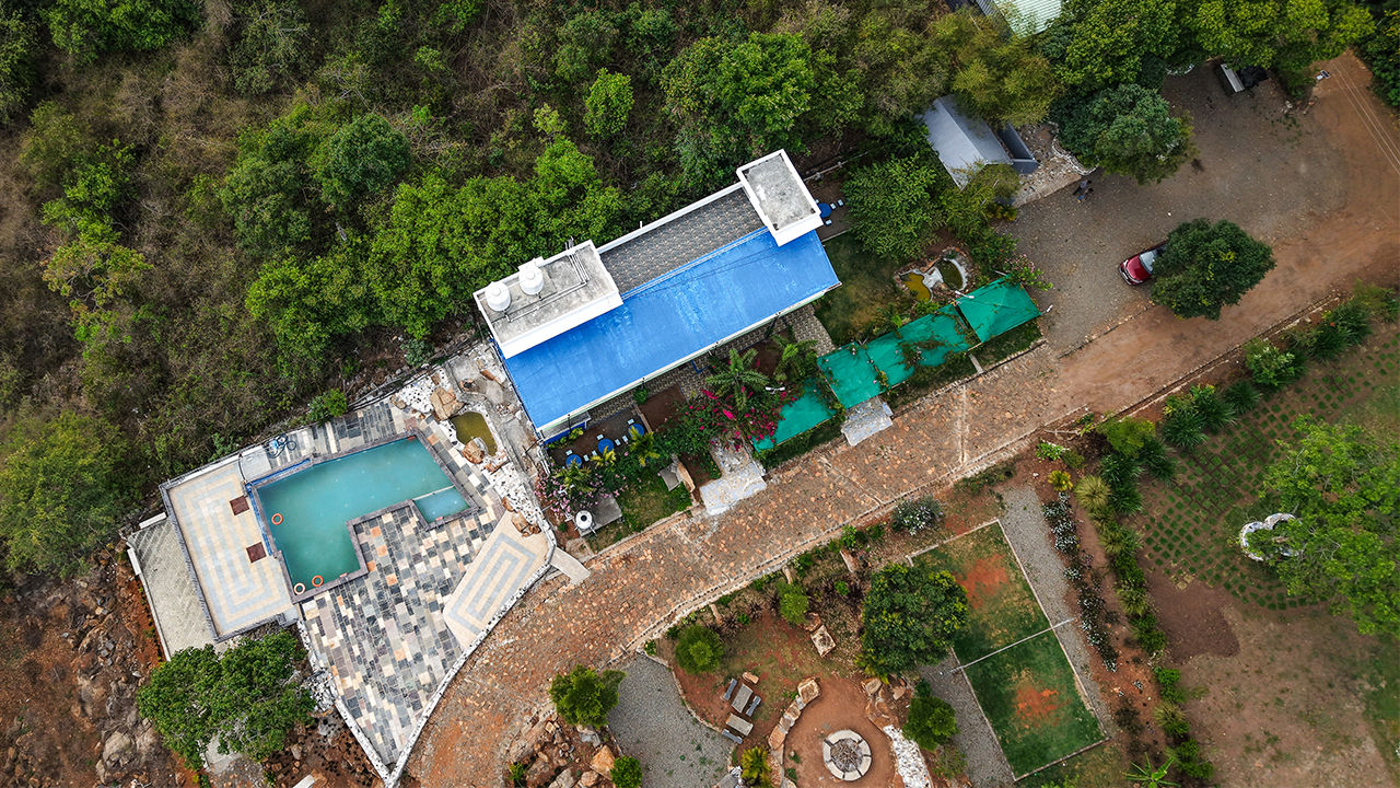 Premium wellness stay surrounded by greenery in Sirumalai